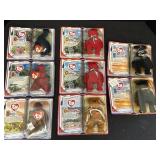 8 McDonaldï¿½s Ty Teenie Beanies - complete