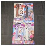(4) Pez Candy Dispensers: Star Wars, Marvel, My
