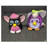(2) Furby items,2.5in tall plastic Furby w/