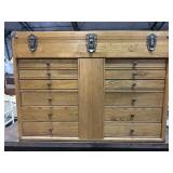 Oak Machinist Toolbox