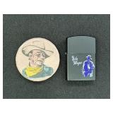 John Wayne Button & Lighter
