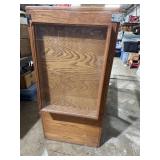 Floor Display case with inside storage