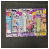(3) Pez Candy Dispensers: My Little Pony, F