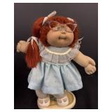 1985 Cabbage Patch Kid w/ red hair & plastic