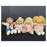 (4) 1978 & 2004 Cabbage Patch Kids Dolls