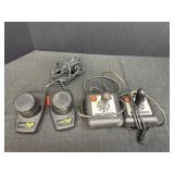 Pair of Atari paddle controllers & pair of