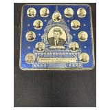 Presidents of the United States collector tin