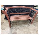Cast Iron & Wood Bench