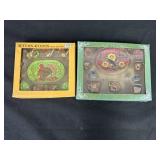 2 mini tea sets