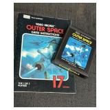Sears Tele-Games 'Outer Space' game cartridge &