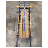 Primitive Yankee Clipper Metal & Wood Sled