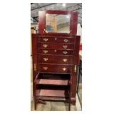 5 Drawer Jewelry Armoire