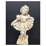 Vtg. Carved Chalk Figurine