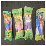 (4) Pez Candy Dispensers: Looney Tunes & Easter