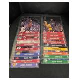 Basketball photos in plastic sleeves, Chicago