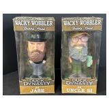 Bobble-heads Duck Dynasty Uncle Si & Jase Wacky