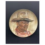 1979 John Wayne collector plate The Man of the