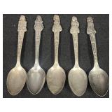 Carlton Silver-Plated Dionne Quintuplets spoon set