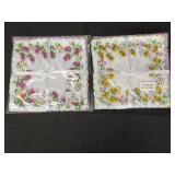 2 New pkgs Lady Handkerchiefs