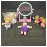 1990's Cabbage Patch Kids Plastic/Vinyl Figurines