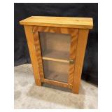 Wooden Countertop Display Cabinet