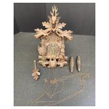 Regula Hunter Carved Cuckoo Clock Made in Germany