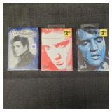 (3) Elvis Presley playing cards