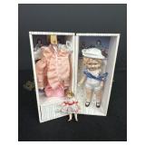 Mini Porcelain Shirley Temple Doll w/ Wardrobe