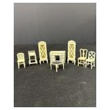 Tootsie Toy Miniature Furniture Set