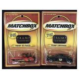 2002 Matchbox Trump limo & sea racer collector