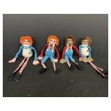 Raggedy Ann & Andy Shelf Setters