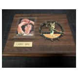 Larry Bird wall hanging wooden clock plaque