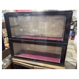 Antique 2 section lawyers bookcase