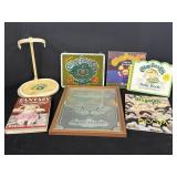 Cabbage Patch Kids memorabilia - mirror, books,
