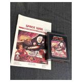 Space War Atari video game cartridge &