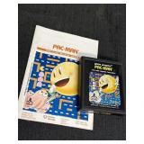 PAC-Man Atari video game cartridge & instructions