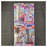 (4) Pez Candy Dispensers: Frozen, My Little P