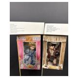 2 Marie Osmond Story Book Dolls - Cinderella &