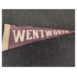 Wentworth pendant 12.5in long felt material