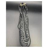Hong Kong 4 Strand Beaded Necklace