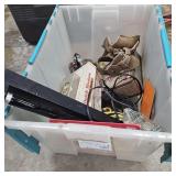 Misc Household Items in Stoage Tote