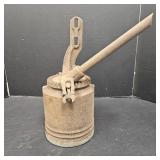 Antique Cast Iron Lard/Sausage/Fruit Press