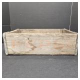 Vintage Weathered Pepsi Wooden Soda Crate