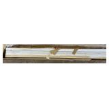 White Cordless 2" Faux Wood Blinds
