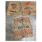 Staleyï¿½s & Purina Bulky-Las Burlap Feed Bags (3)