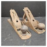 (2) Vintage Cast-Iron Bench Planes