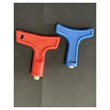 2 track spike keys/wrench tools, Nike & Adidas,