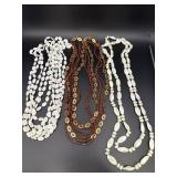 Plastic Beaded Necklaces
