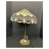 25" Tiffany-style lamp