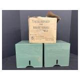 2 Iroquois Re-Usable Shop Towel Dispensers